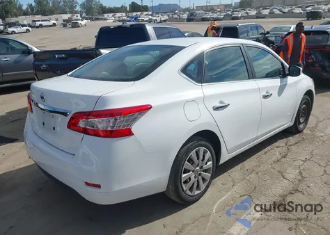 2015 Nissan Sentra S from USA, damaged, VIN 3N1AB7AP8FY383884